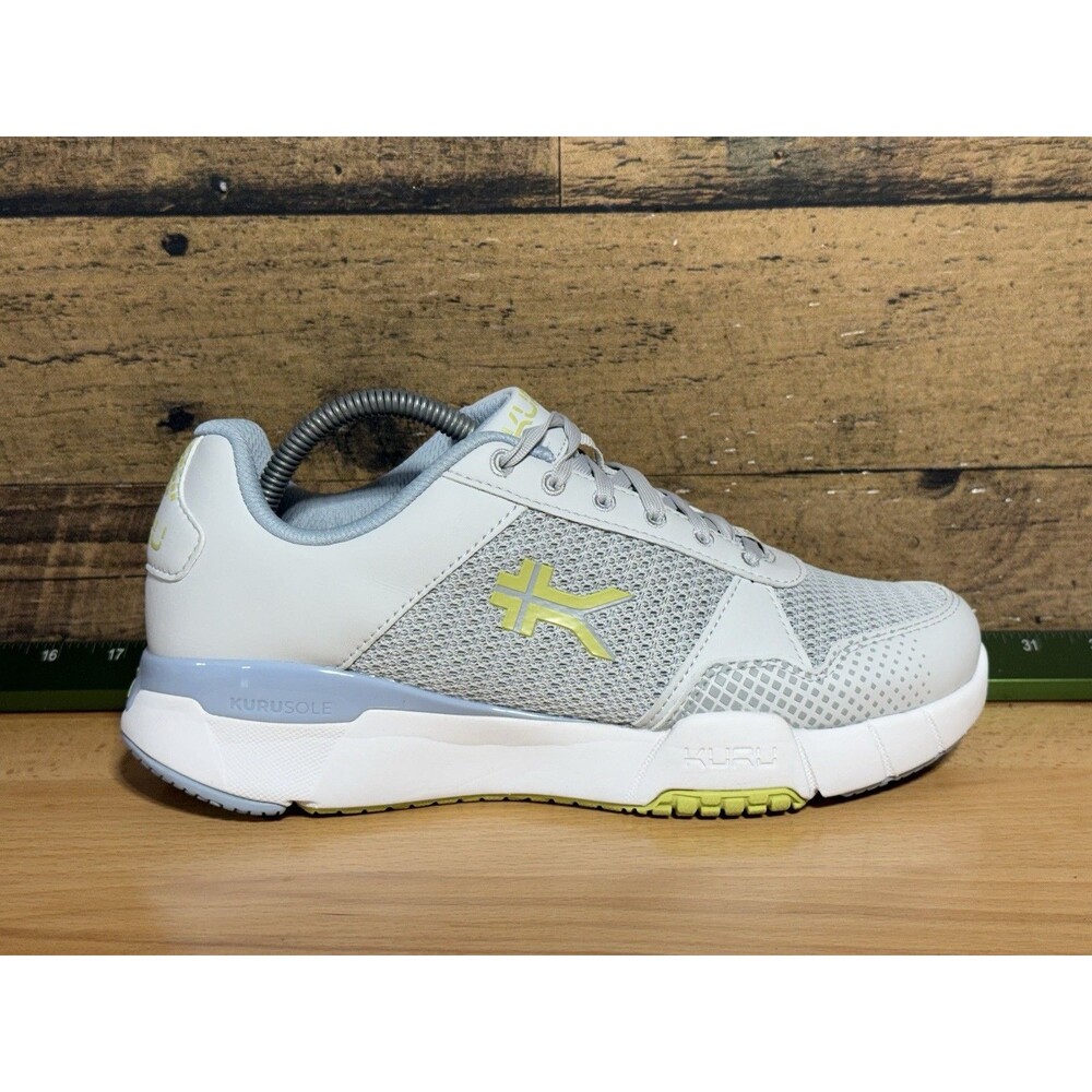 🔥Kuru Quantum 2 Women’s 10 Sneaker Dove Gray Pale Lime $169 Retail